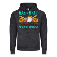 Vintage Black baseball makes me happy you, not so much Vintage Hoodie - HRA Design Shop