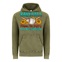 Vintage Olive baseball makes me happy you, not so much Vintage Hoodie - HRA Design Shop