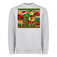 Heather Grey feliz navocado Heavyweight Sweatshirt - JahusDesignShop