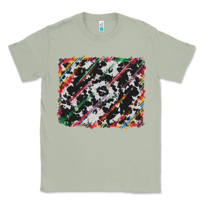 Cowhide And Serape Background Classic Tee by RanaPortraitStore | Teevron
