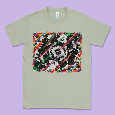 Cowhide And Serape Background Classic Tee Designed By Ranaportraitstore
