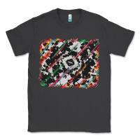 Smoke cowhide and serape background Classic Tee - RanaPortraitStore