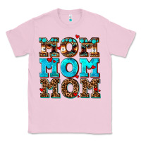Bubblegum Pink mom mom mom Classic Tee - AdoDesignShop