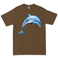 Cacao dolphin Premium Tee - BarkalooDesign