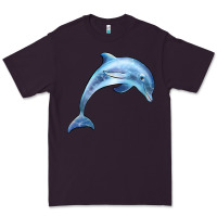 Plum dolphin Premium Tee - BarkalooDesign