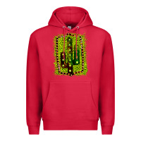 Cardinal Cactus Leopard Frame Premium Hoodie - Bettercallsaul