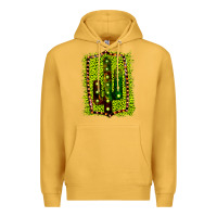 Mustard Cactus Leopard Frame Premium Hoodie - Bettercallsaul