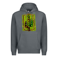 Rock Cactus Leopard Frame Premium Hoodie - Bettercallsaul