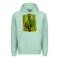 Seafoam Cactus Leopard Frame Premium Hoodie - Bettercallsaul