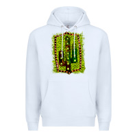 White Cactus Leopard Frame Premium Hoodie - Bettercallsaul