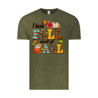 Vintage Olive i love fall most of all Vintage Tee - AdoDesignShop