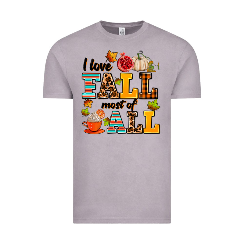 I Love Fall Most Of All Vintage Tee by AdoDesignShop | Teevron