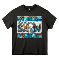 Let It Snow Heavy Core Tee | Teevron