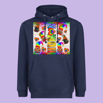 Western Human Lgbtq+ Tumbler Heavyweight Hoodie Designed By Bundleandbundleshop