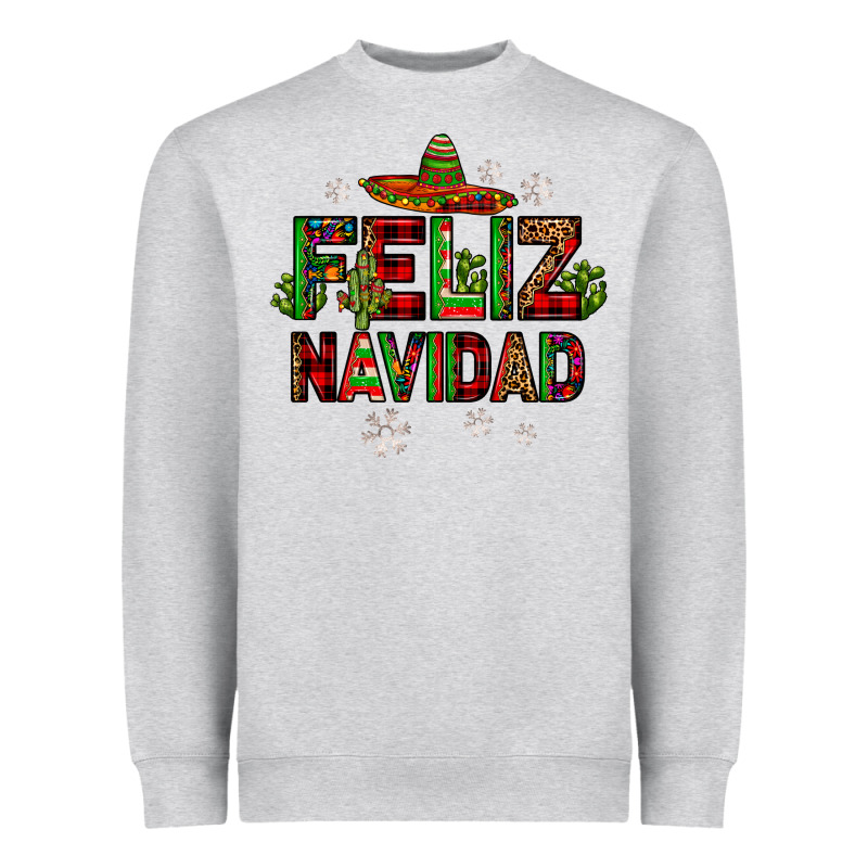 Feliz Navidad Heavyweight Sweatshirt by JahusDesignShop | Teevron