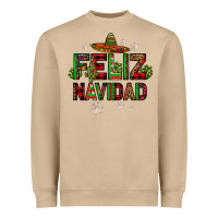 Mushroom feliz navidad Heavyweight Sweatshirt - JahusDesignShop