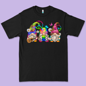 Hippie Gnomes Premium Tee Designed By Zillion Design Studio