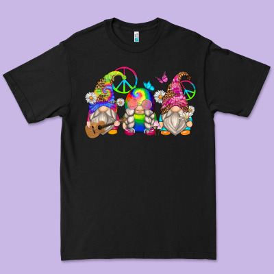 Premium Tee hippie gnomes