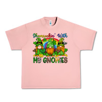 Salmon shamrockin with my gnomies Urban Heavy Tee - Artiststas
