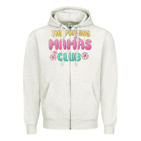 Oatmeal Heather the praying mamas club Zipper Hoodie - MaliasSmallBusiness