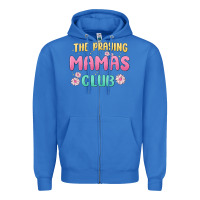 True Royal the praying mamas club Zipper Hoodie - MaliasSmallBusiness