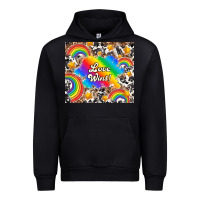 Black love wins Urban Hoodie - TumblerDesignByShophia