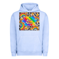 Pigment Grape Ice love wins Urban Hoodie - TumblerDesignByShophia