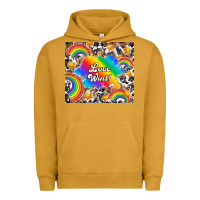 Pigment Peanut Butter love wins Urban Hoodie - TumblerDesignByShophia