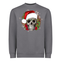 Storm skull Christmas cactus Heavyweight Sweatshirt - JahusDesignShop