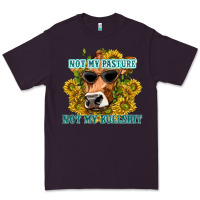 Plum not my pasture not my bullshit Premium Tee - texasbilliewilder