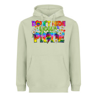 Matcha LGBTQ+ Don't Hide Your Pride Heavyweight Hoodie - BundleAndBundleShop