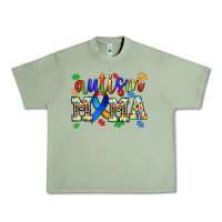 Oil Green autism mama Urban Heavy Tee - AdoDesignShop