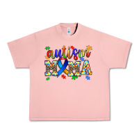 Salmon autism mama Urban Heavy Tee - AdoDesignShop