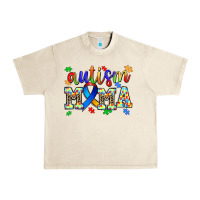 Sandshell autism mama Urban Heavy Tee - AdoDesignShop