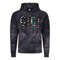 Cloud Black being a gigi makes my life complate Vintage Hoodie - CowhideDigitalArt