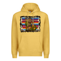 Antique Gold Serape Cactus Premium Hoodie - Bettercallsaul