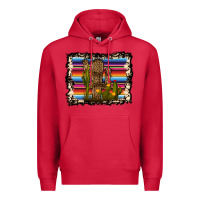 Cardinal Serape Cactus Premium Hoodie - Bettercallsaul