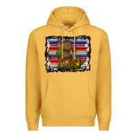 Serape Cactus Premium Hoodie | Teevron