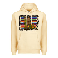 Pina Colada Serape Cactus Premium Hoodie - Bettercallsaul