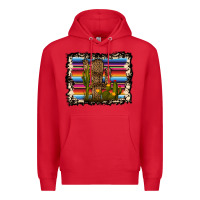 Red Serape Cactus Premium Hoodie - Bettercallsaul