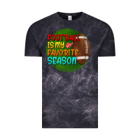 Cloud Black football is my favorite season Vintage Tee - BundleAndBundleShop