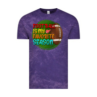 Cloud Purple football is my favorite season Vintage Tee - BundleAndBundleShop