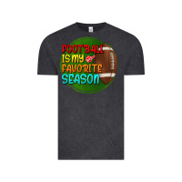 Vintage Black football is my favorite season Vintage Tee - BundleAndBundleShop