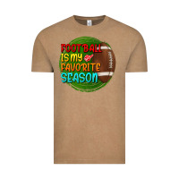 Vintage Coffee football is my favorite season Vintage Tee - BundleAndBundleShop