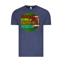 Vintage Denim football is my favorite season Vintage Tee - BundleAndBundleShop