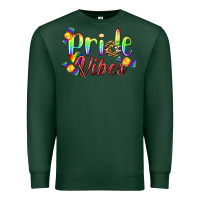 Sports Green Pride Vibes LGBTQ Premium Sweatshirt - BundleAndBundleShop