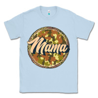 Dusty Blue mama   camouflage Classic Tee - JahusDesignShop