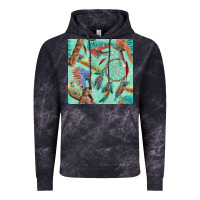Cloud Black pipe tomahawk dreamcatcher headdress seamless patt Vintage Hoodie - FaDigitalArtStudio