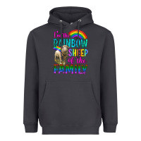 Smoke I'm The Rainbow Sheep Of The Family Heavyweight Hoodie - BundleAndBundleShop
