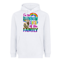 White I'm The Rainbow Sheep Of The Family Heavyweight Hoodie - BundleAndBundleShop